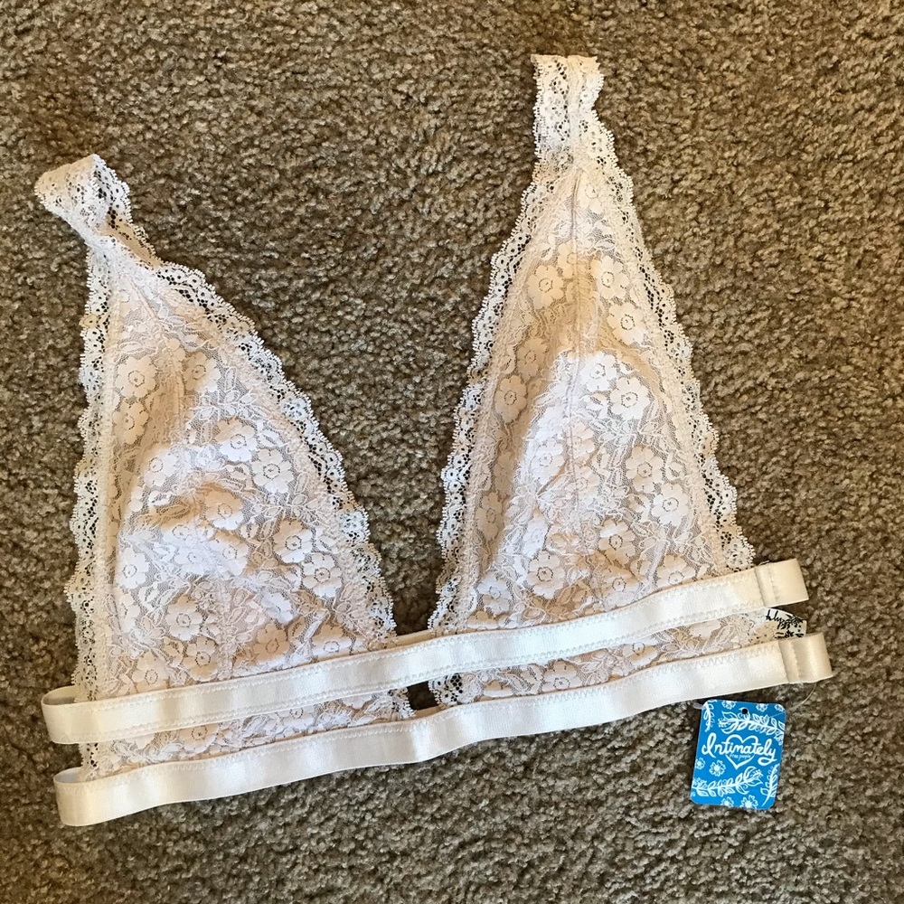 free people blush bralette - NWT